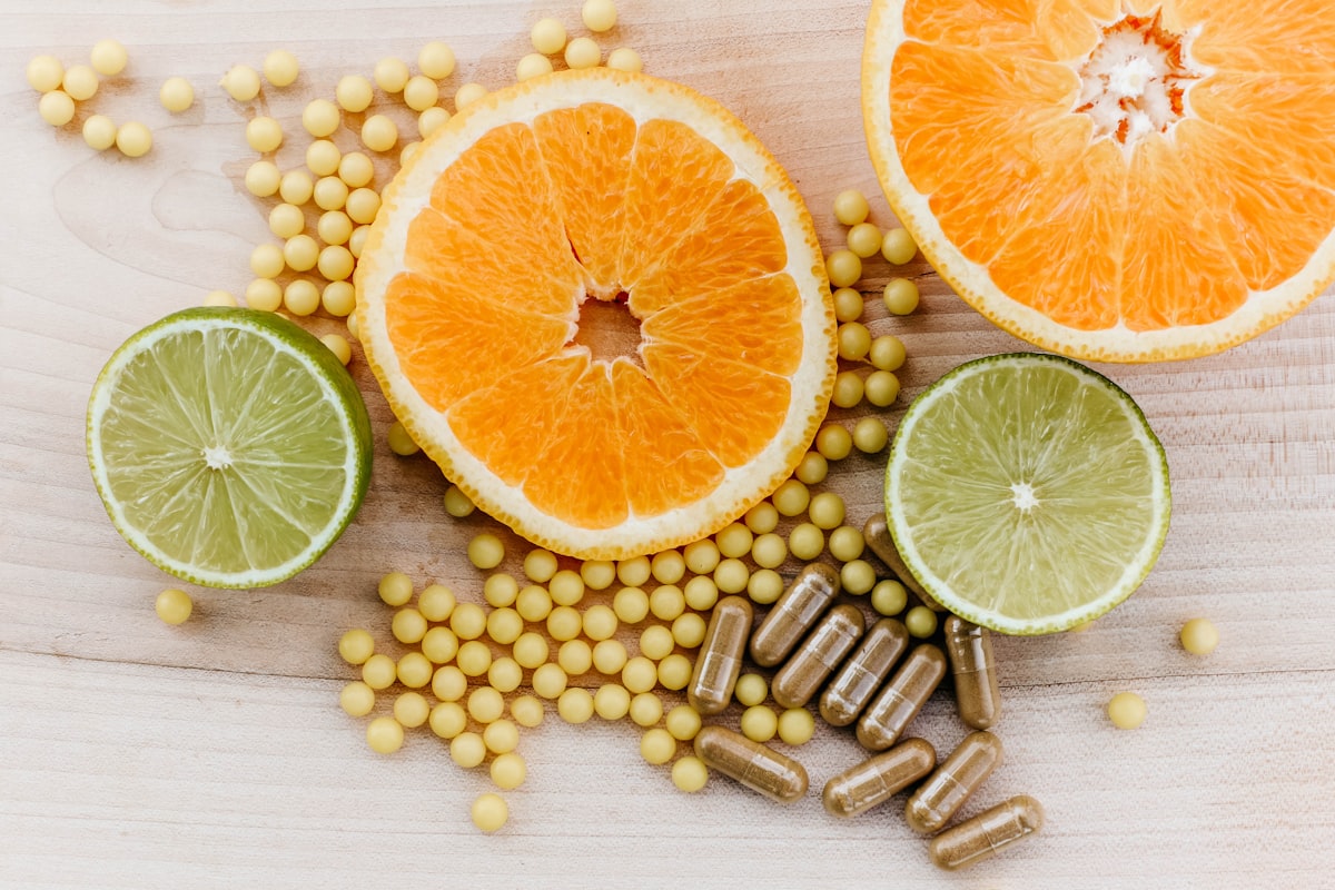 Vitamin C in Zitrusfrüchten